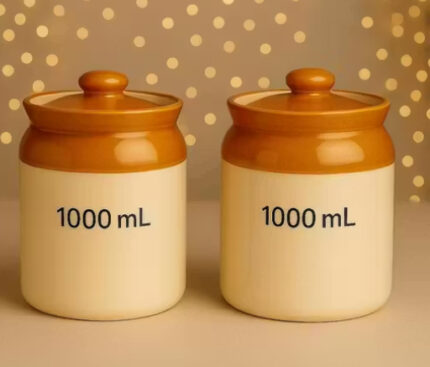 All New Brown Pickle Jars Set Of 2